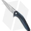 Brous Blades Hardwire Liner Lock Knife Blue/Black G-10 (4.25" Stonewash)