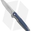 Brous Blades Icon Liner Lock Flipper Knife Blue (3.25" Stonewash)