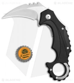 Brous Blades Import Line Enforcer Liner Lock Karambit Knife (2.5" Satin) -Brous Blades Shop Brous Blades Import Line Enforcer LL Karambit Satin BHQ 82306 jr bottlecap