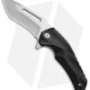 Brous Blades & Mikkel Willumsen Reloader Flipper Knife Black Al (3.6" SW) -Brous Blades Shop Brous Blades Mikkel Willumsen Reloader Black Al SW BHQ 72250 jr