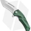 Brous Blades & Mikkel Willumsen Reloader Flipper Knife Green Al (3.6" Stonewash) -Brous Blades Shop Brous Blades Mikkel Willumsen Reloader Green Al SW BHQ 72246 jr