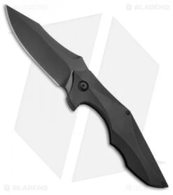Brous Blades Snody Ante Up Frame Lock Flipper Knife Ti (3.5" Blackout)