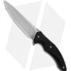 Brous Blades T5 Fixed Blade Knife Black G-10 (5.1" Stonewash) -Brous Blades Shop Brous Blades T5 Fixed Black G 10 SW BRB154 BHQ 52639 jr