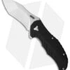 Brous Blades The Serrated R Liner Lock Knife Black G-10 (3.6" Satin D2)