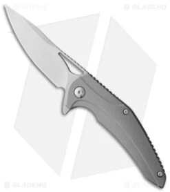 Brous Blades XR-1 Frame Lock Knife BB Titanium (3.5" Satin D2)