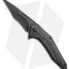 Brous Blades Tyrant Liner Lock Flipper Knife Black (4" Acid Stonewash)