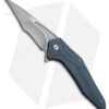 Brous Blades Tyrant Liner Lock Flipper Knife Blue (4" Stonewash)