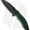 Brous Blades Bionic 2.0 Flipper Knife Green (3" Acid Stonewash) -Brous Blades Shop bionic 2 green asw jm