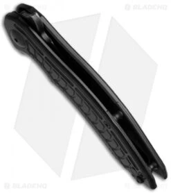 Brous Blades Bionic 2.0 Flipper Knife Bronze (3" Black) -Brous Blades Shop brous bionic 2 black asw spine