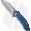 Brous Blades Bionic 2.0 Flipper Knife Blue (3" Stonewash)