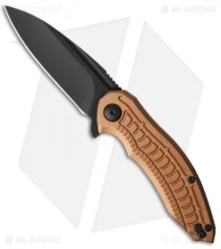 Brous Blades Bionic 2.0 Flipper Knife Bronze (3" Black)