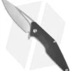 Brous Blades Division Flipper Knife Carbon Fiber (4.37" Satin) -Brous Blades Shop brous blades dvision satin