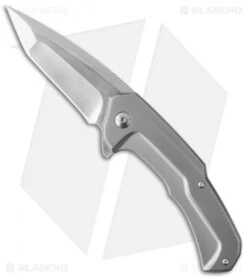Brous Blades Dynamic Flipper Frame Lock Knife (3.5" Satin)