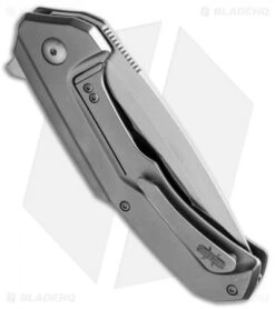 Brous Blades Dynamic Flipper Frame Lock Knife (3.5" Satin) -Brous Blades Shop brous blades element satin side cm