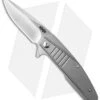 Brous Blades Insight Flipper Knife Titanium (3" Satin) -Brous Blades Shop brous blades insight satin cm