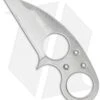 Brous Blades Silent Soldier V1 Neck Knife Straight Edge Fixed (2.5" Stonewash)