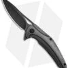 Brous Blades XR-1 Flipper Knife Acid SW Titanium (3.5" Acid SW)