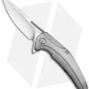 Brous Blades XR-1 Flipper Knife Titanium (3.5" Satin)