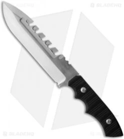 Brous Blades Coroner Knife Fixed Blade (6.5" Satin)