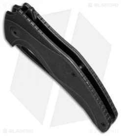 Brous Blades Exo Liner Lock Flipper Knife Titanium (3.375" Full Acid Stonewash) -Brous Blades Shop brous exo full asw bottom cm