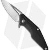 Brous Blades Mini Division Flipper Knife Carbon Fiber (3.5" Satin)