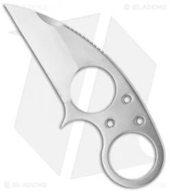 Brous Blades Silent Soldier V1 Neck Knife Straight Edge Fixed (2.5" Satin)