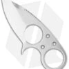 Brous Blades Silent Soldier V2 Neck Knife Drop Point Fixed (2.5" Satin)