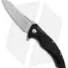 Brous Tanium Design T4 Flipper Knife Black G10 (4" Stonewashed)