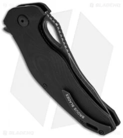 Brous Blades VR-71 Liner Lock Flipper Knife G10 (4" Acid Stonewash) -Brous Blades Shop brous vr 71 g 10 asw side cm