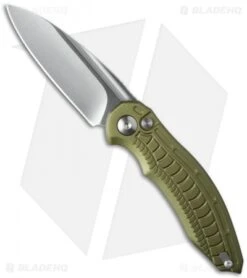Brous Blades Bionic Automatic Knife OD Green (3" Satin)