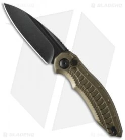 Brous Blades Bionic Automatic Knife Bronze (3" Acid Stonewash)