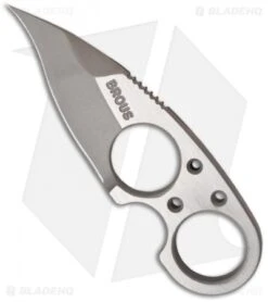 Brous Blades Silent Soldier Hawk SS Neck Knife Fixed Blade